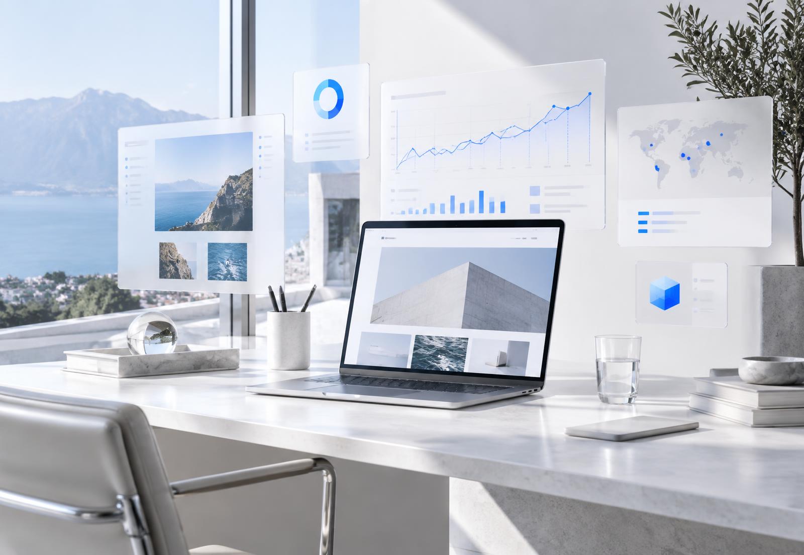 Modern digital product workspace